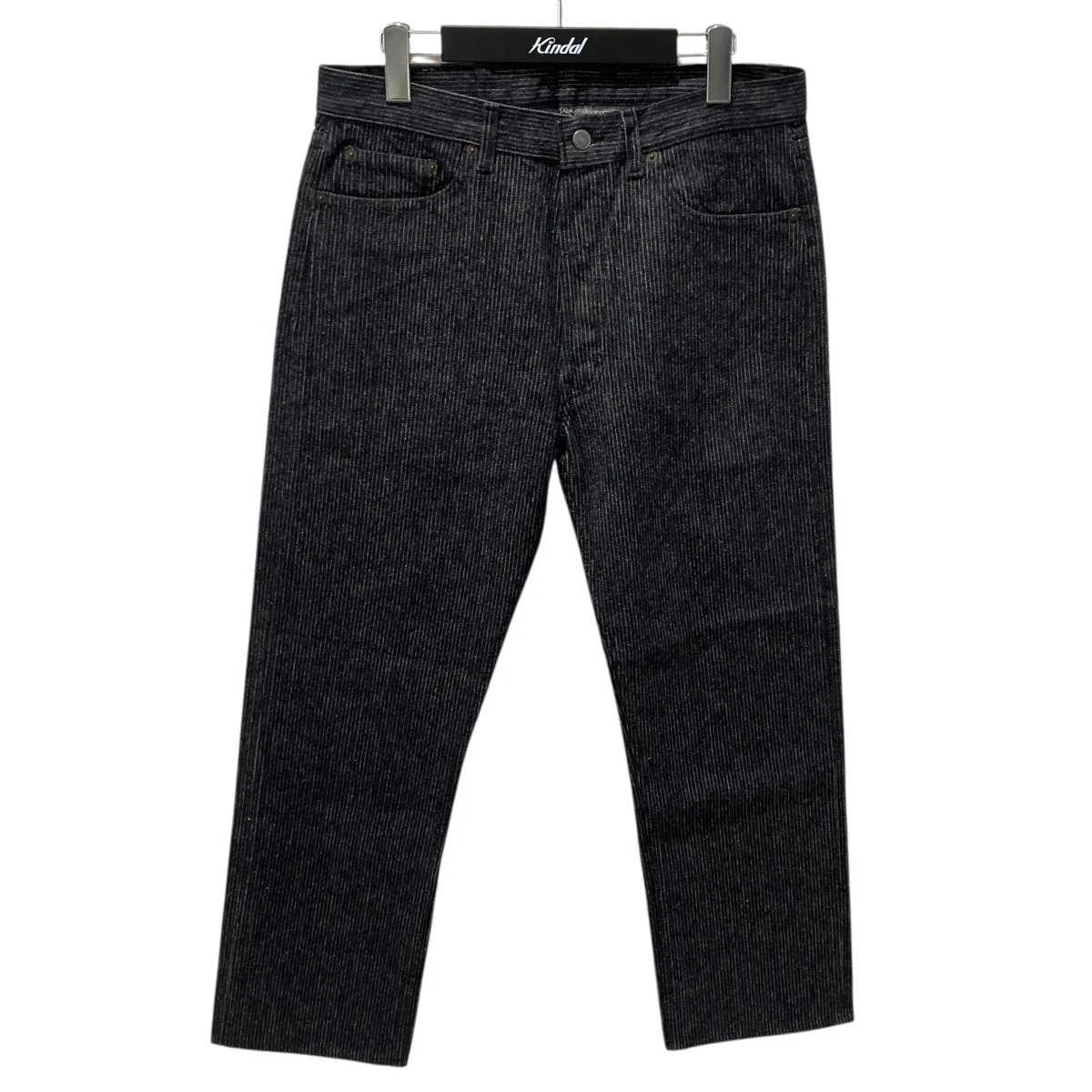 80-90’s Black Stripe Jeans TOPボタン525デニムパンツ501-0619