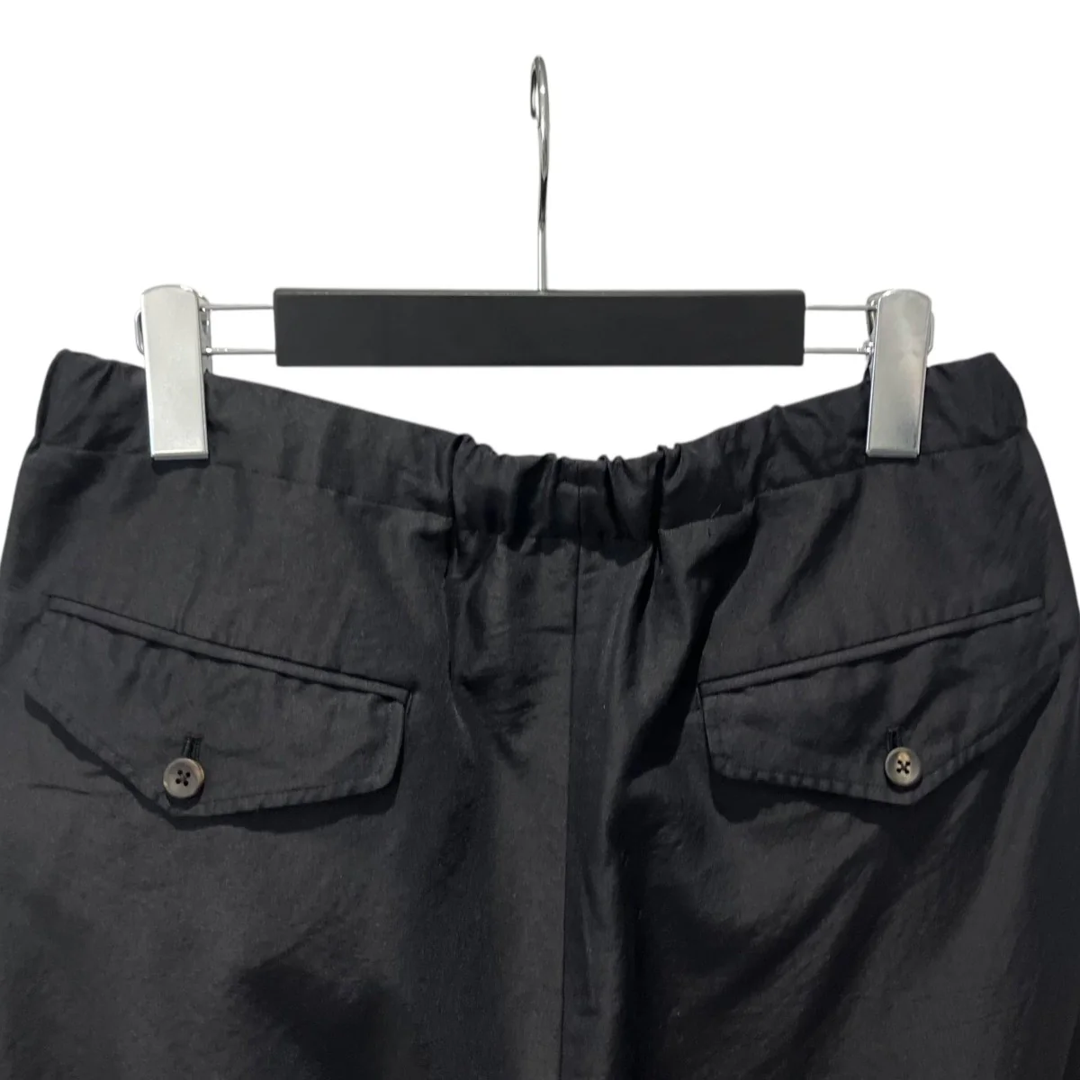 26SSWASHED WOOL SILK TWILL DRAWSTRING PANTSパンツUPT76-LA231-A - Image 5