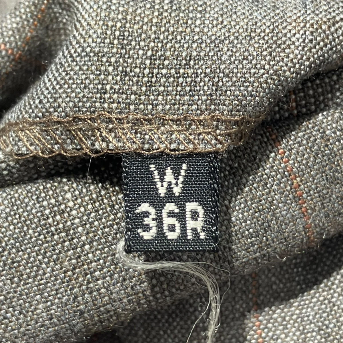 VINTAGE WOOL CHECK SLACKSスラックス - Image 6
