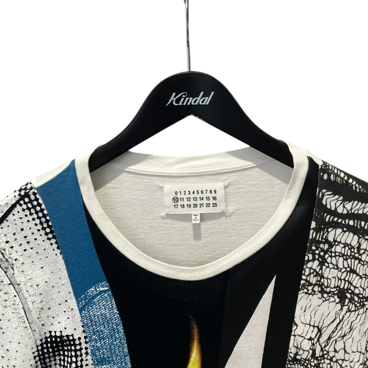 半袖カットソーS50GC0377 ドッキングプリントTシャツ - Image 3
