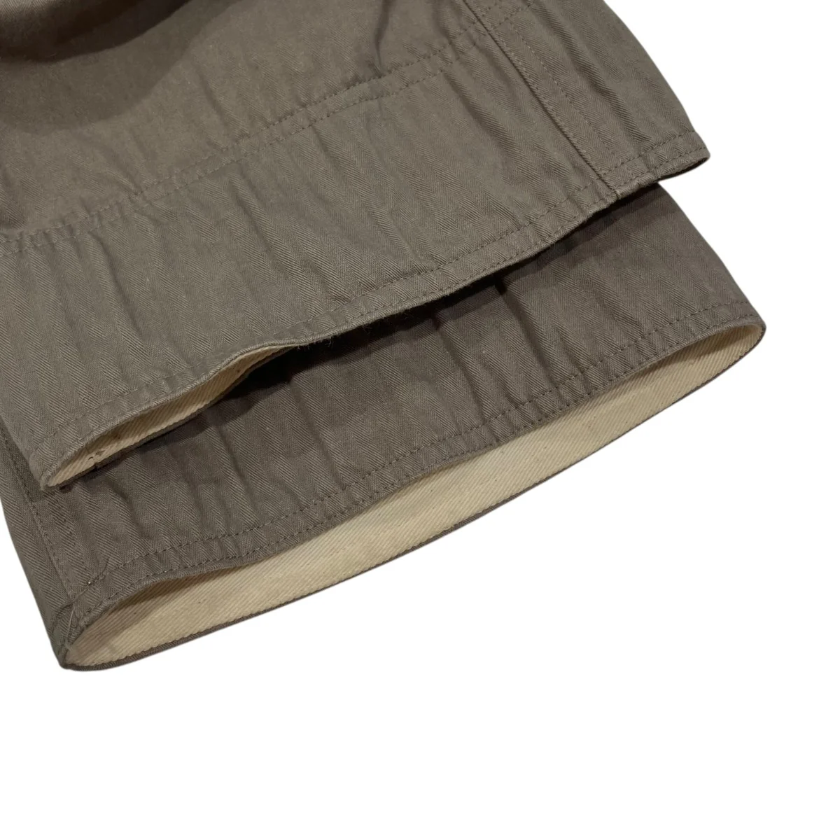 Mens Belt Jean コットンヘリンボーンパンツ - Image 4
