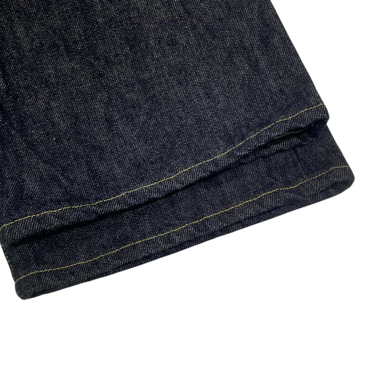Washed Denim Wide PantsデニムパンツAP-4001 - Image 4