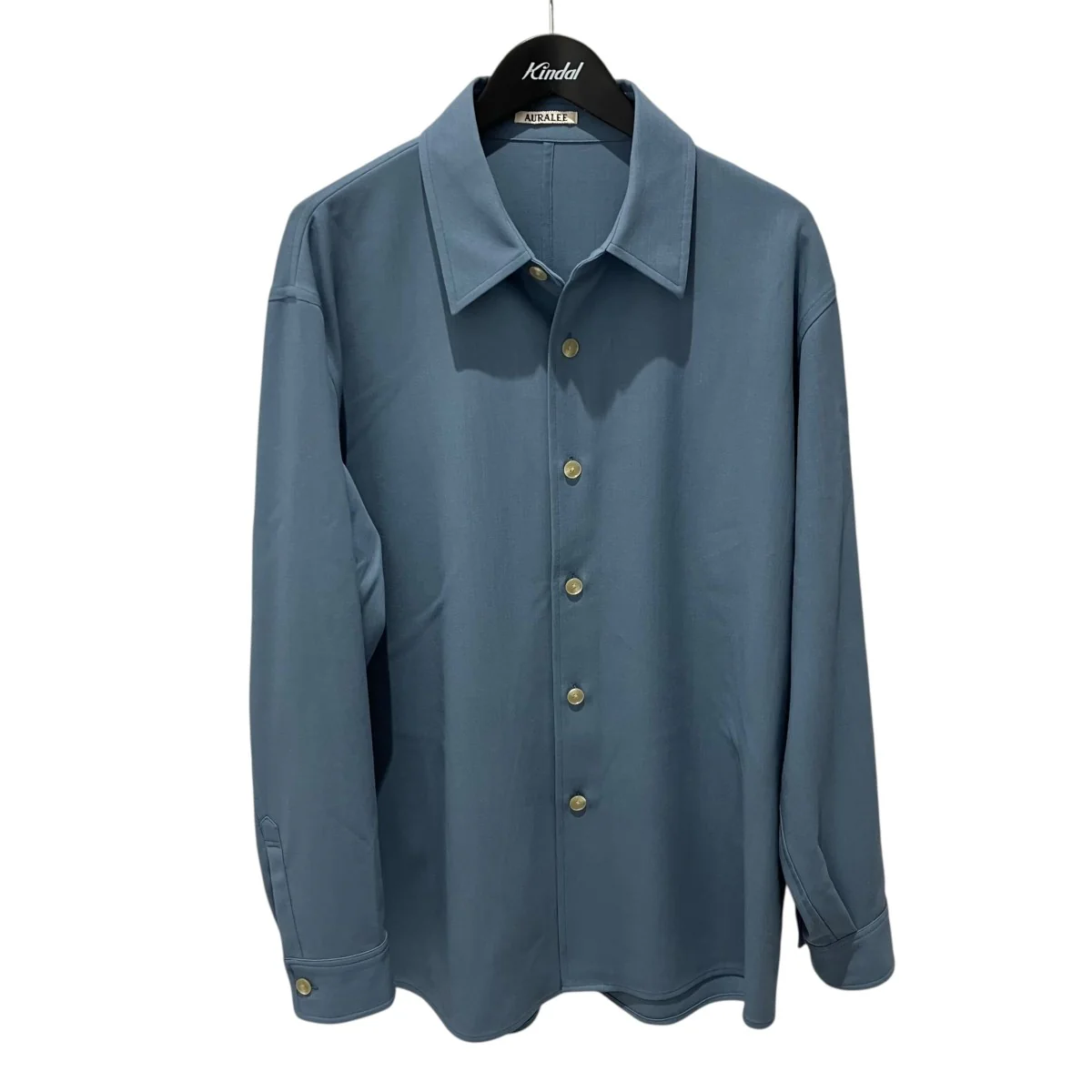 HARD TWIST WOOL DOBBY SHIRT長袖シャツA24SS01KW