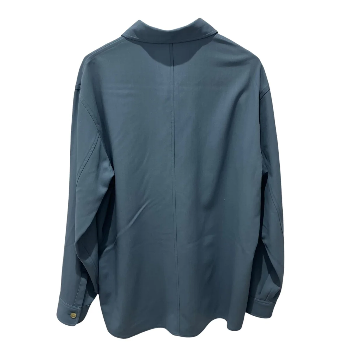 HARD TWIST WOOL DOBBY SHIRT長袖シャツA24SS01KW - Image 2
