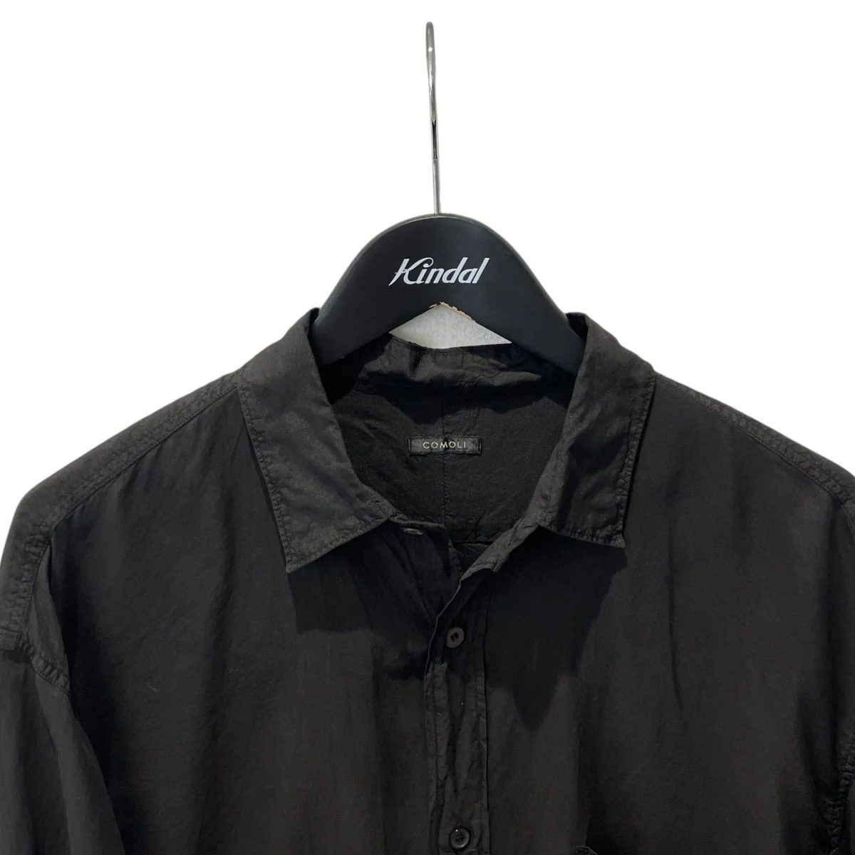 25SSシルク製品染 シャツ長袖シャツB01-02014 - Image 3