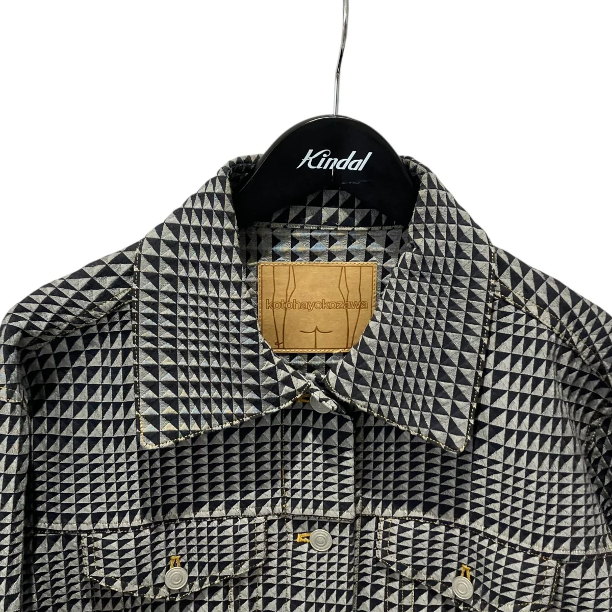 Jacquard Cotton JacketKT22A-JK02 - Image 3