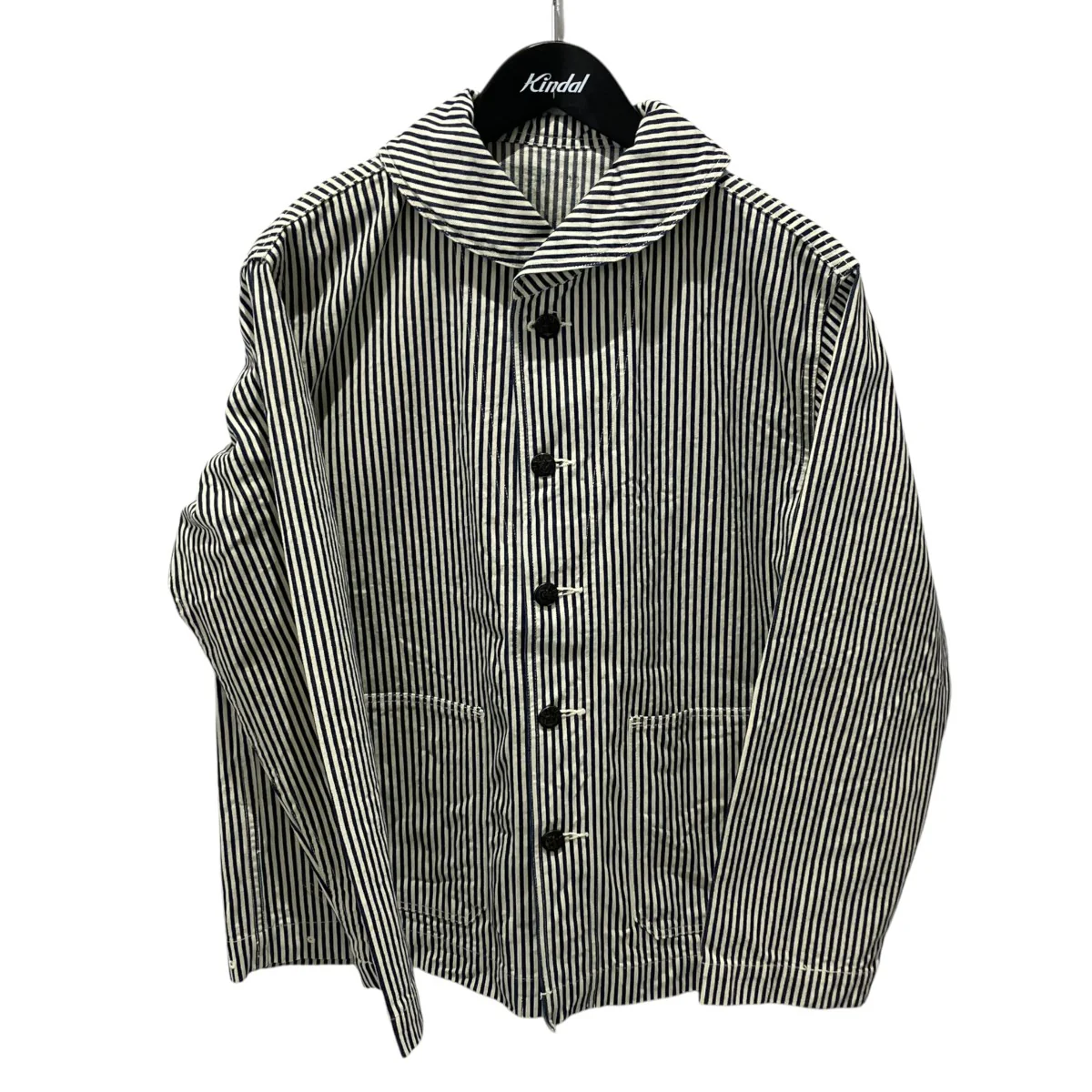 WWII HICKORY STRIPE WORK JACKETカバーオールBR12746