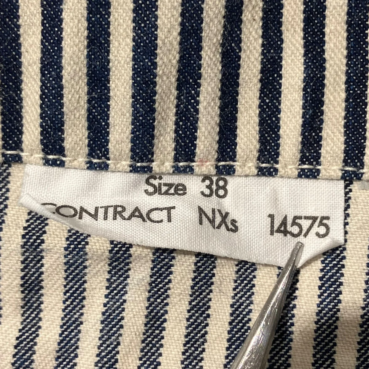 WWII HICKORY STRIPE WORK JACKETカバーオールBR12746 - Image 5