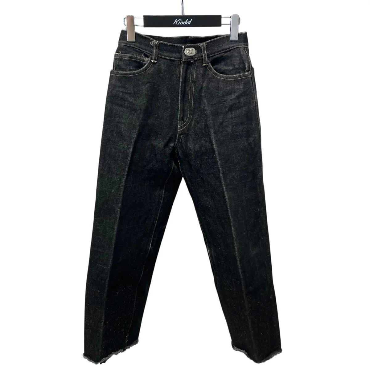 DENIM BONDING WIDE STRAIGHT PANTSデニムパンツFU-M-DM001