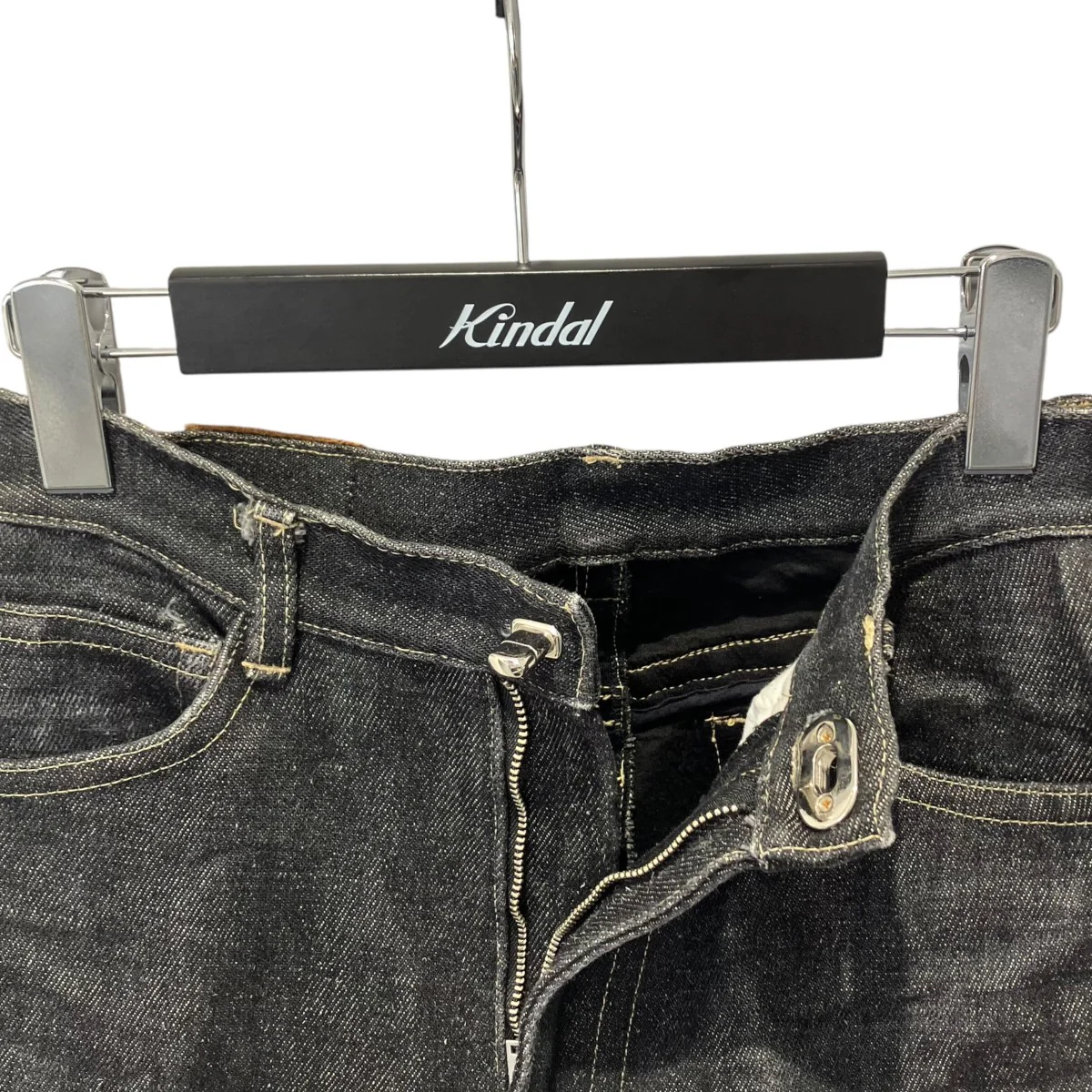 DENIM BONDING WIDE STRAIGHT PANTSデニムパンツFU-M-DM001 - Image 3