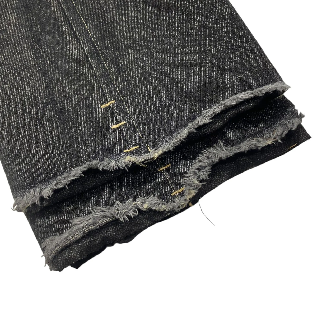DENIM BONDING WIDE STRAIGHT PANTSデニムパンツFU-M-DM001 - Image 4