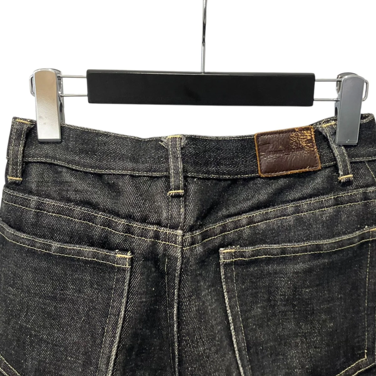 DENIM BONDING WIDE STRAIGHT PANTSデニムパンツFU-M-DM001 - Image 5