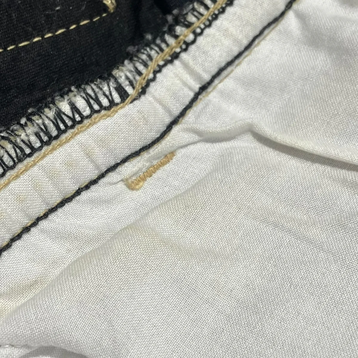 DENIM BONDING WIDE STRAIGHT PANTSデニムパンツFU-M-DM001 - Image 7