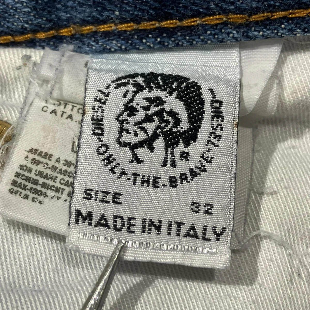 INDUSTRY 90s イタリア製 ボタンフライデニムパンツ - Image 6