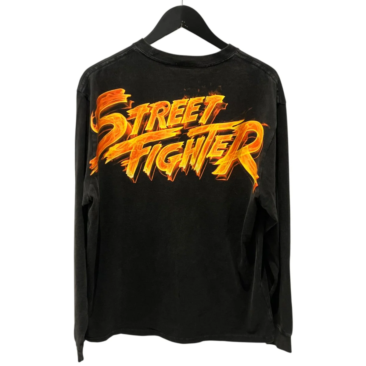 ×CAPCOM Street Fighter Flame Vintage Tee長袖カットソー - Image 2