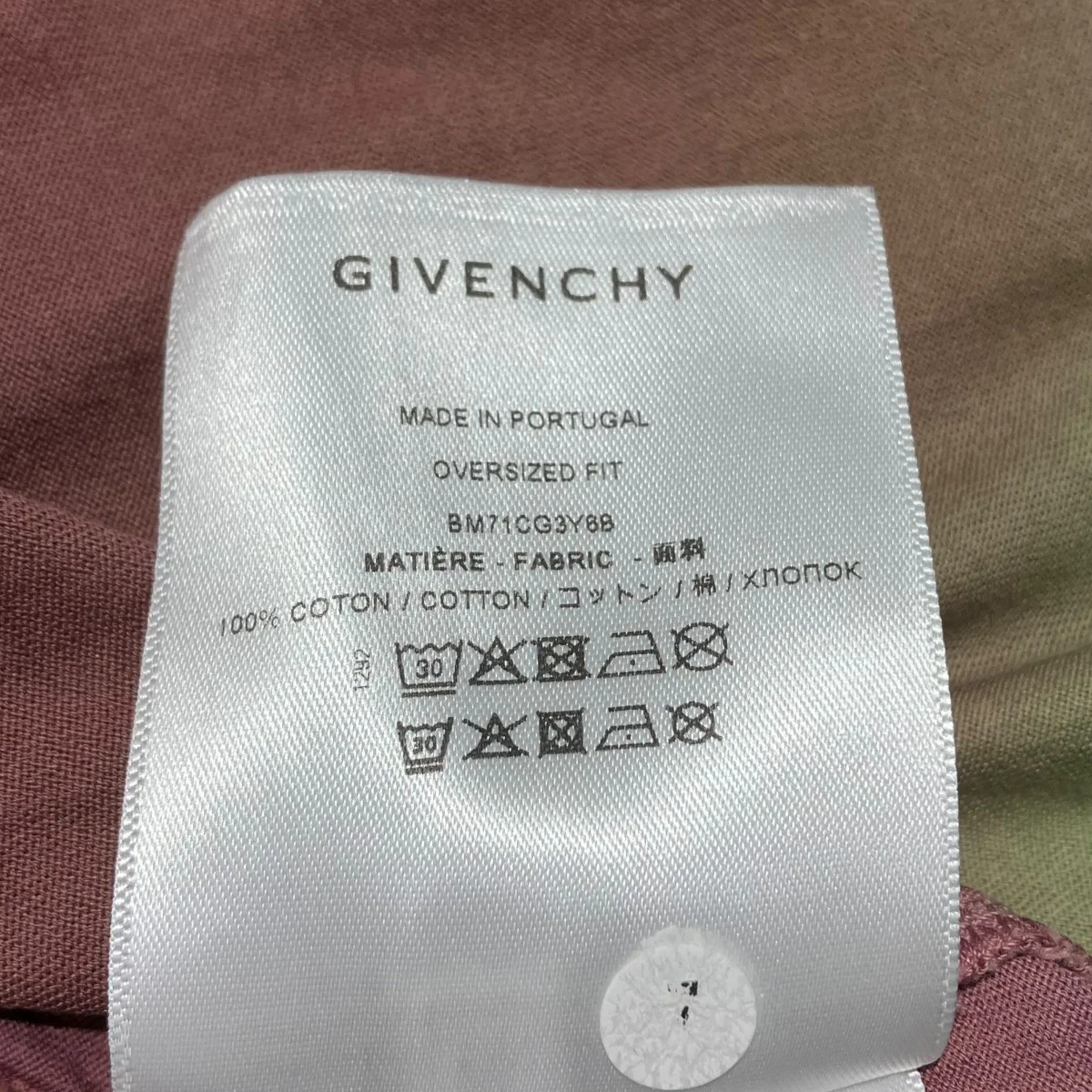 OVERSIZE FIT タイダイ刺繍TTシャツBM71CG3YBB - Image 6