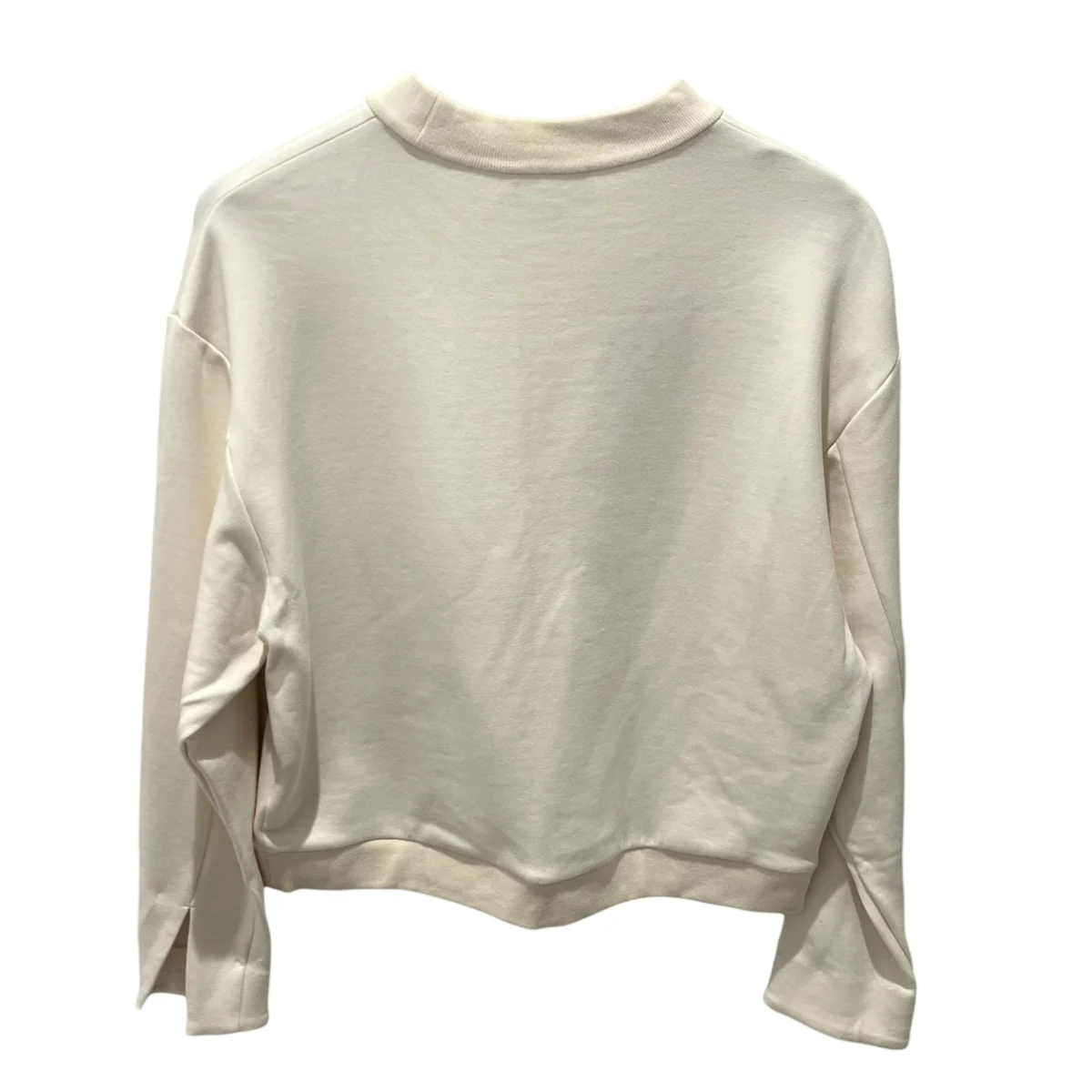 Double Knit N Rib Neck Topスウェット01-5301004-150-901 - Image 2