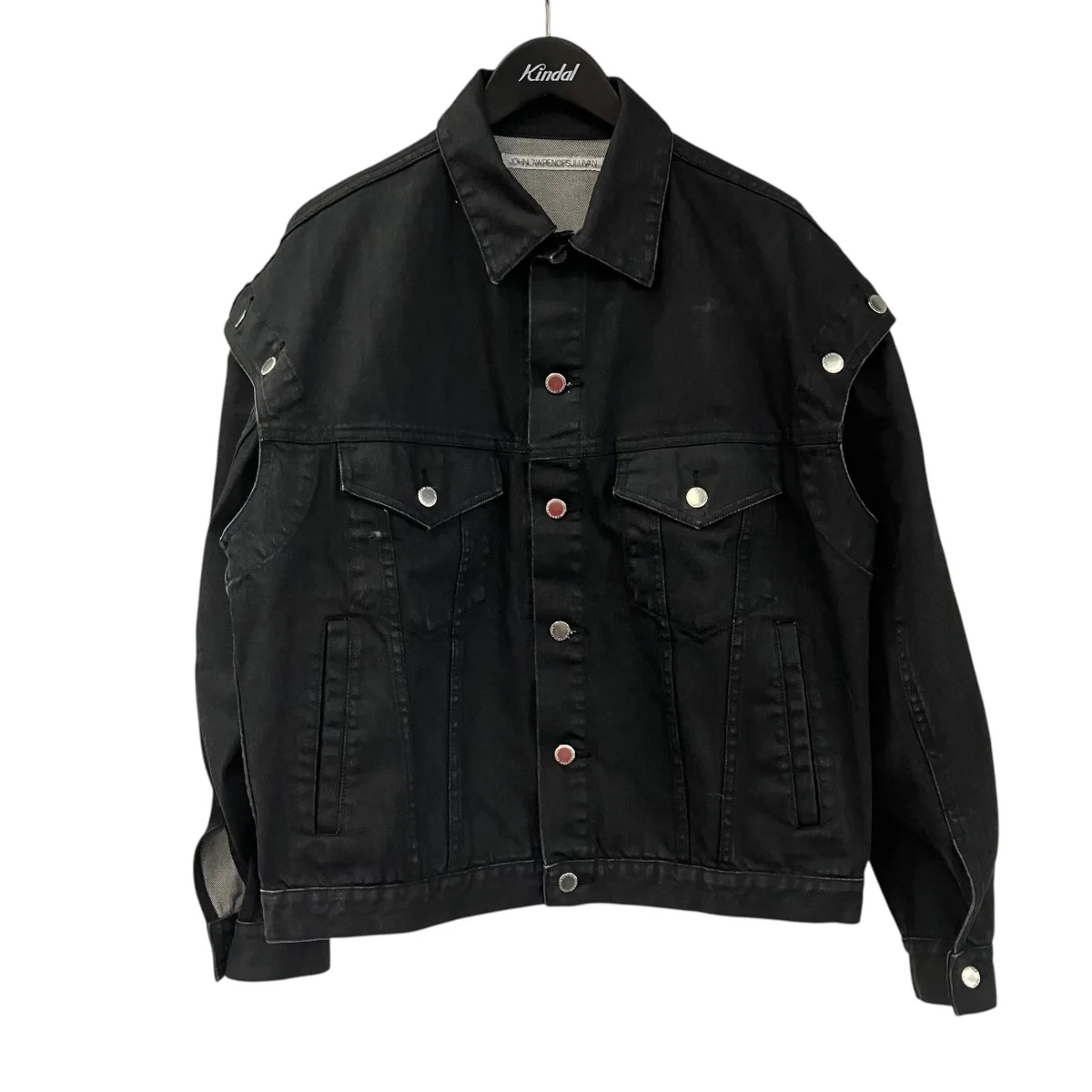 SHOULDER BUTTON JEAN JACKETデニムジャケット1A016-0321-15