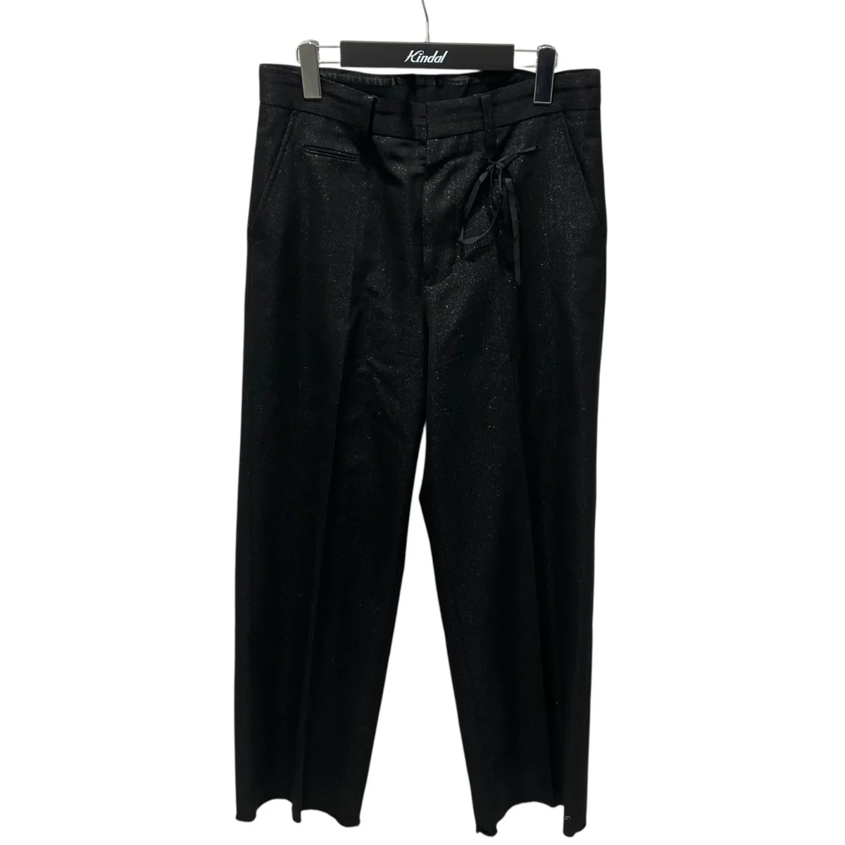MID20SS-P03 Cut off layered Pantワイドパンツ