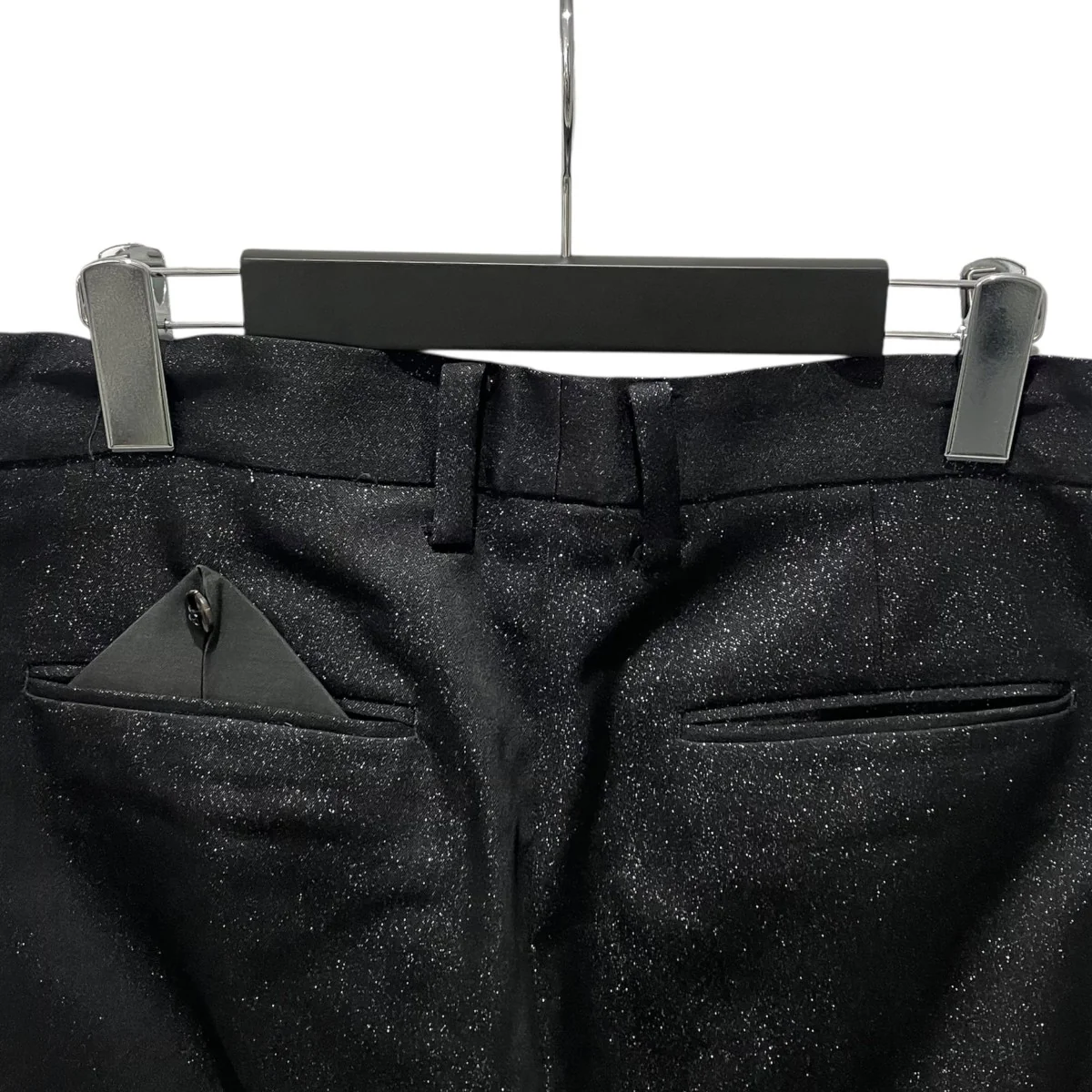 MID20SS-P03 Cut off layered Pantワイドパンツ - Image 5