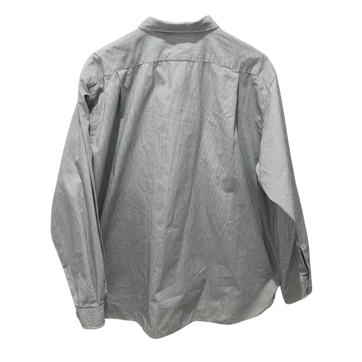 SUGF362 Regular Collar Stripe Wind Shirtストライプシャツ - Image 2