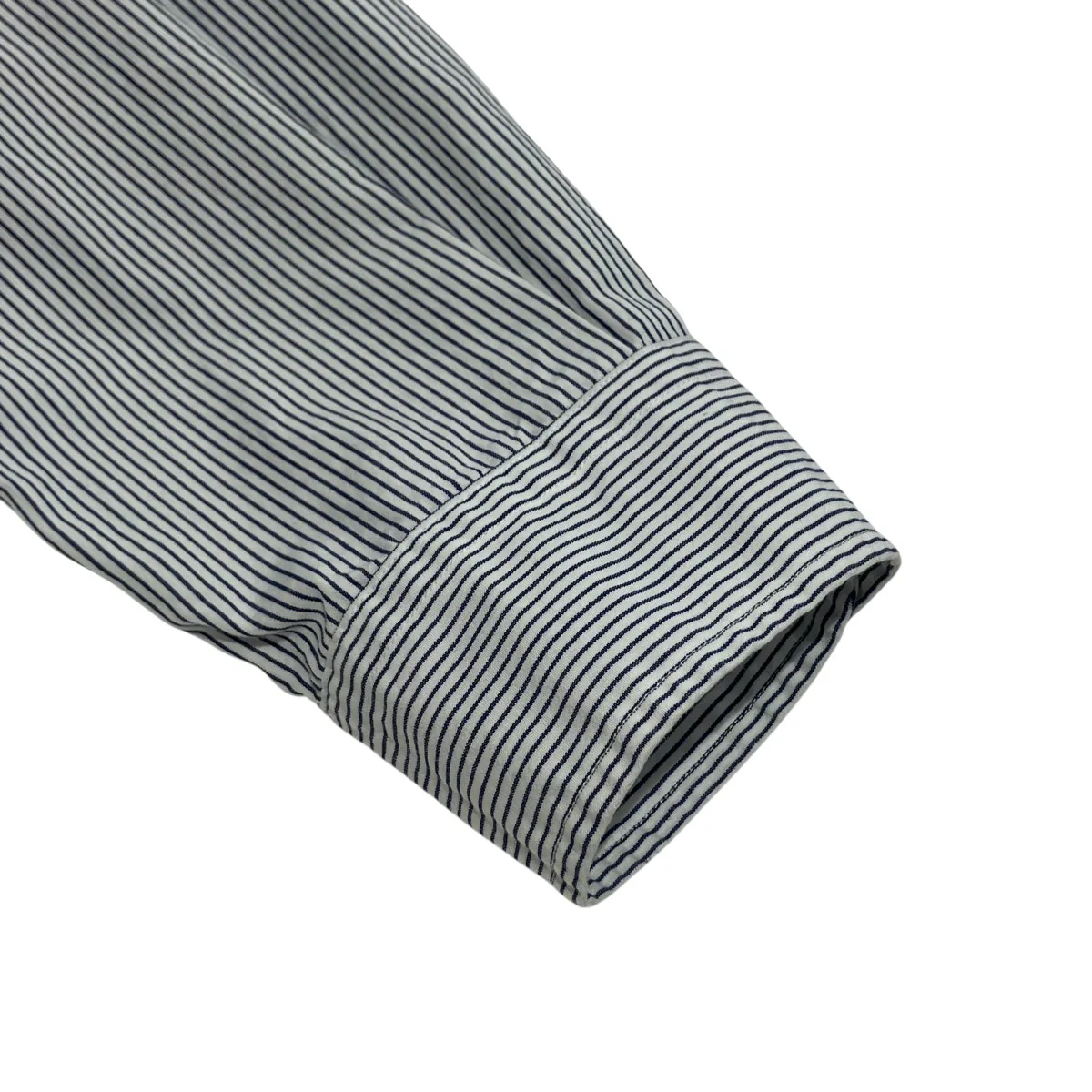 SUGF362 Regular Collar Stripe Wind Shirtストライプシャツ - Image 4