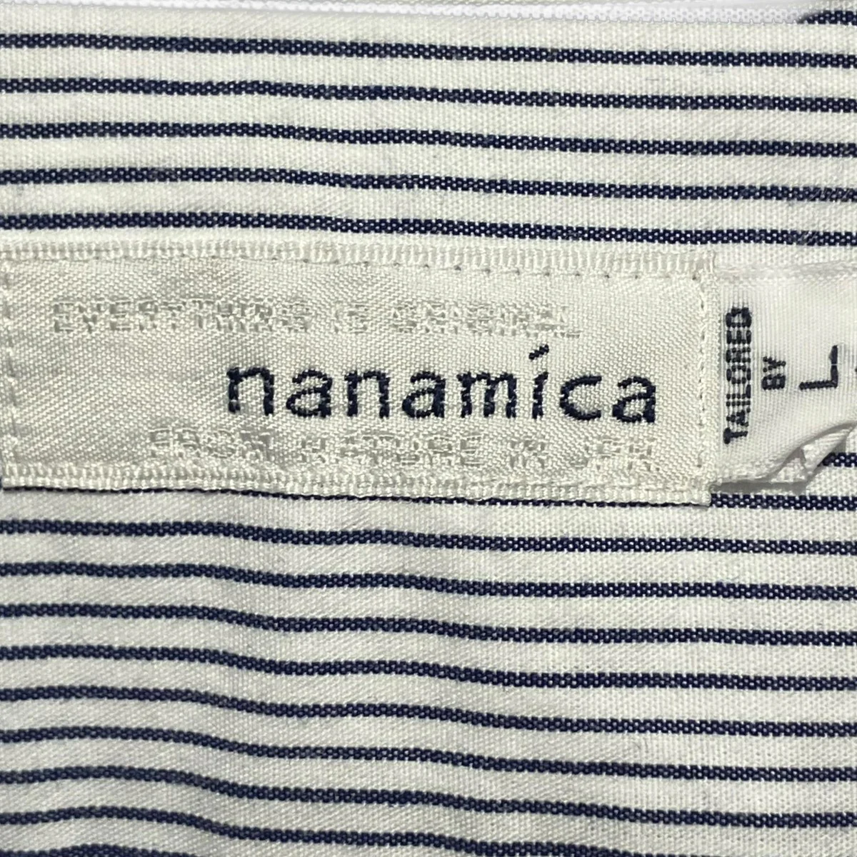 SUGF362 Regular Collar Stripe Wind Shirtストライプシャツ - Image 5