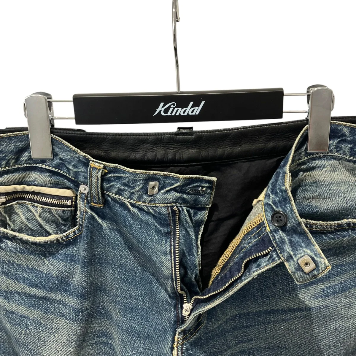 ロールアップデニムパンツデニムパンツL8504 - Image 3