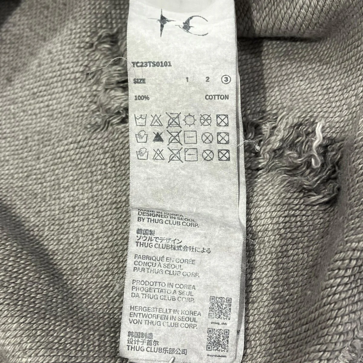 Rock HoodieパーカーTC23TS0101 - Image 5