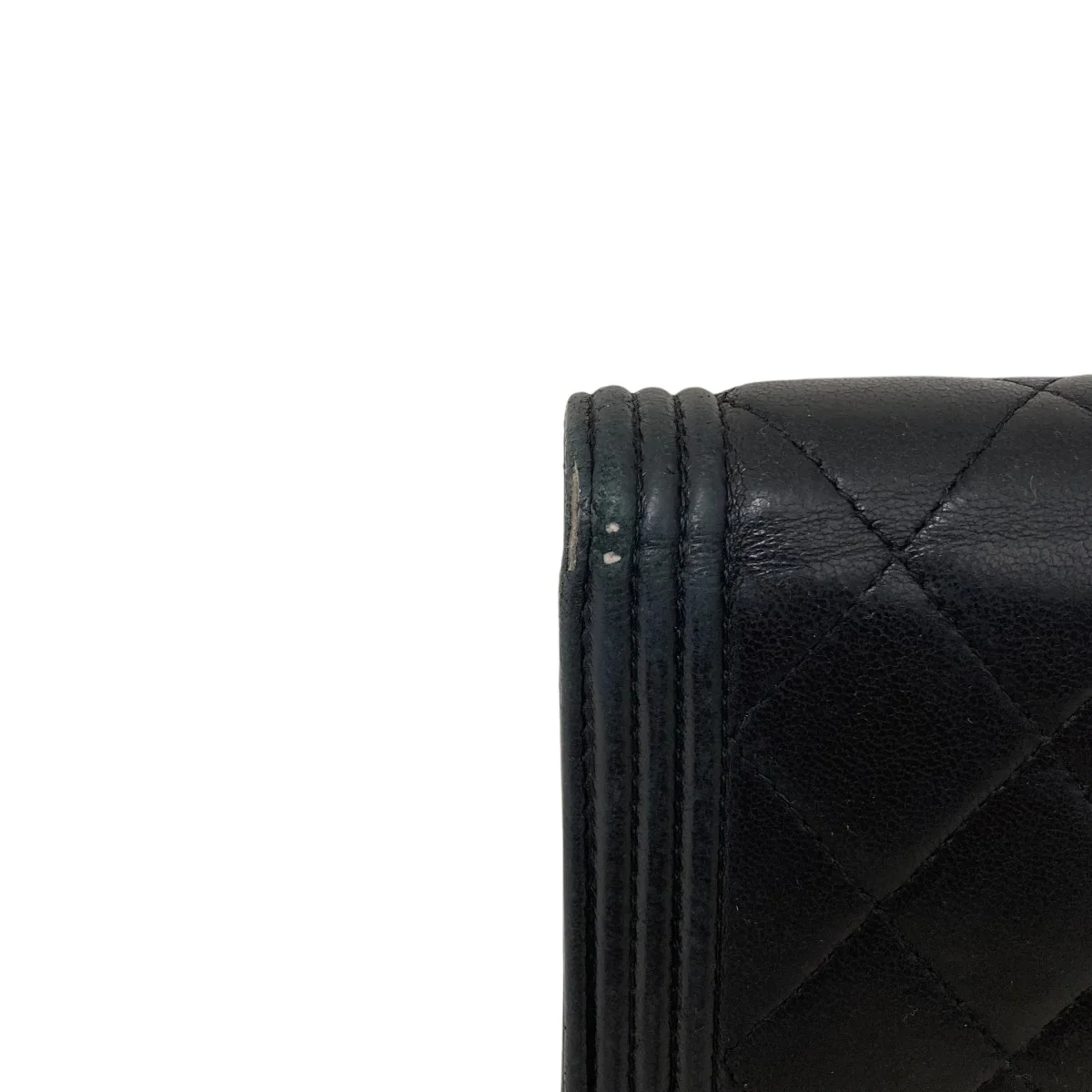 ボーイシャネル ロングフラップ ラムスキン長財布 - Image 4
