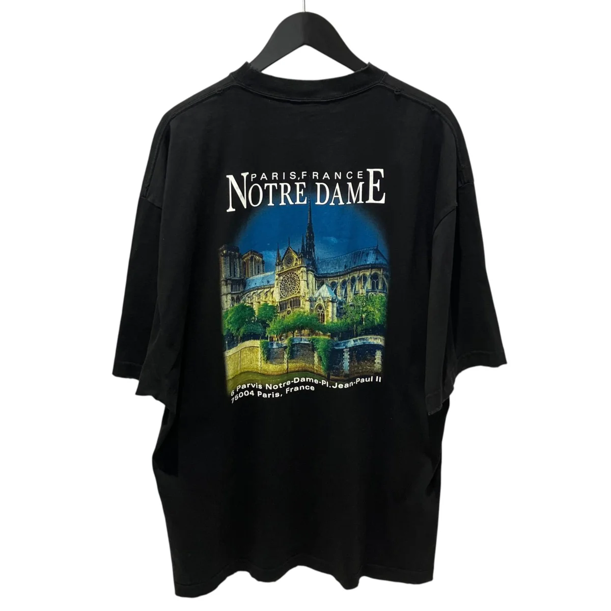 21SSSACRE COEUR NOTRE DAME HOODIETシャツ641614 - Image 2