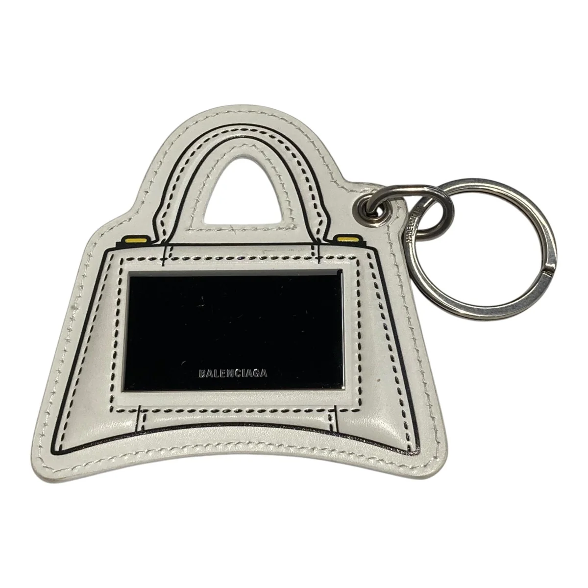 HOURGLASS MIRROR LOGO KEYCHAINチャーム - Image 2
