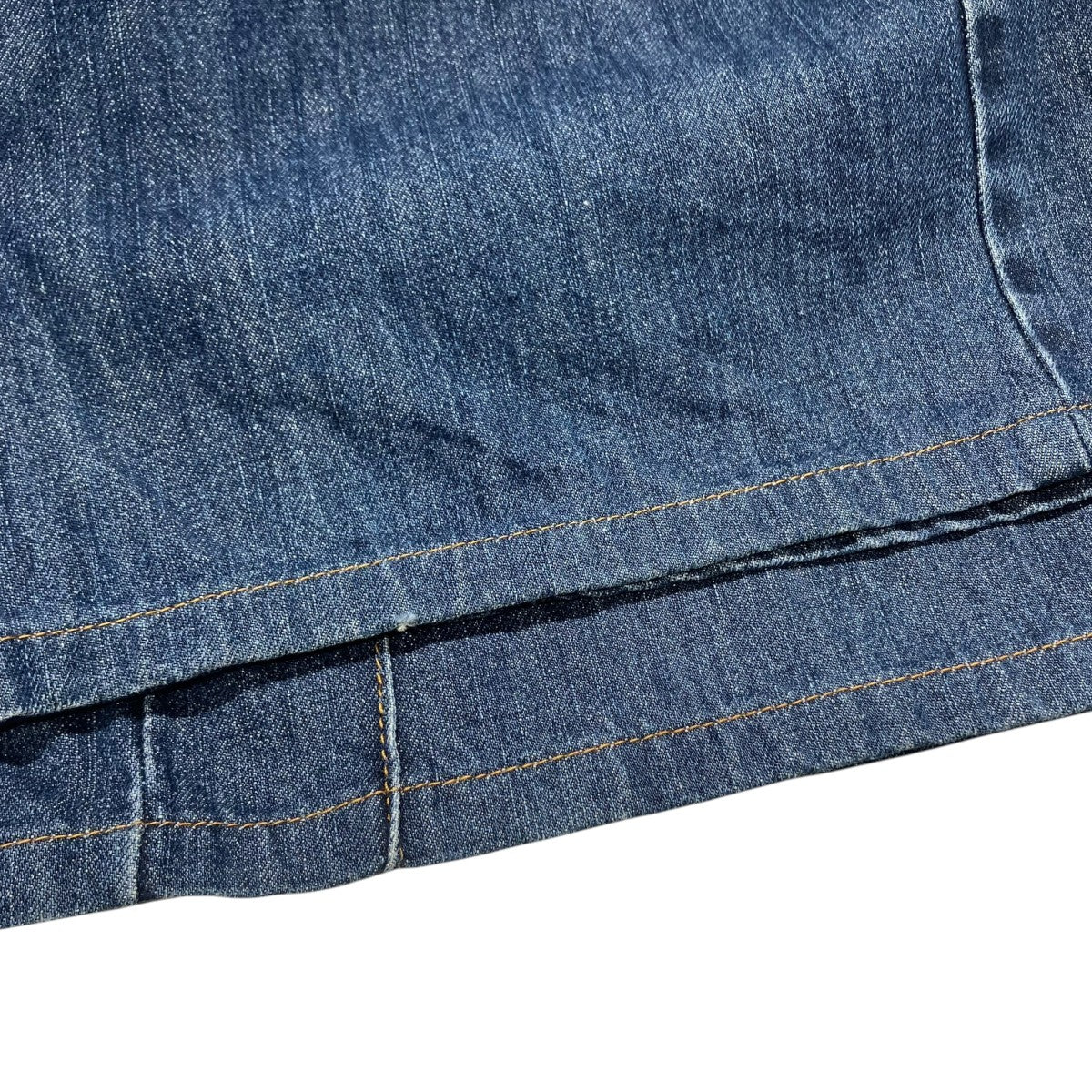 Classical Front Pleat Denimデニムパンツ - Image 4