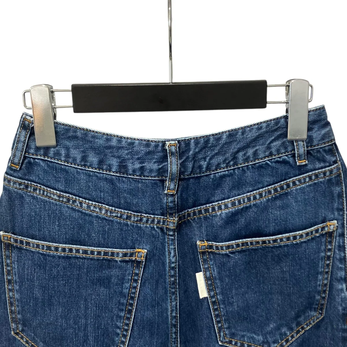 Classical Front Pleat Denimデニムパンツ - Image 5