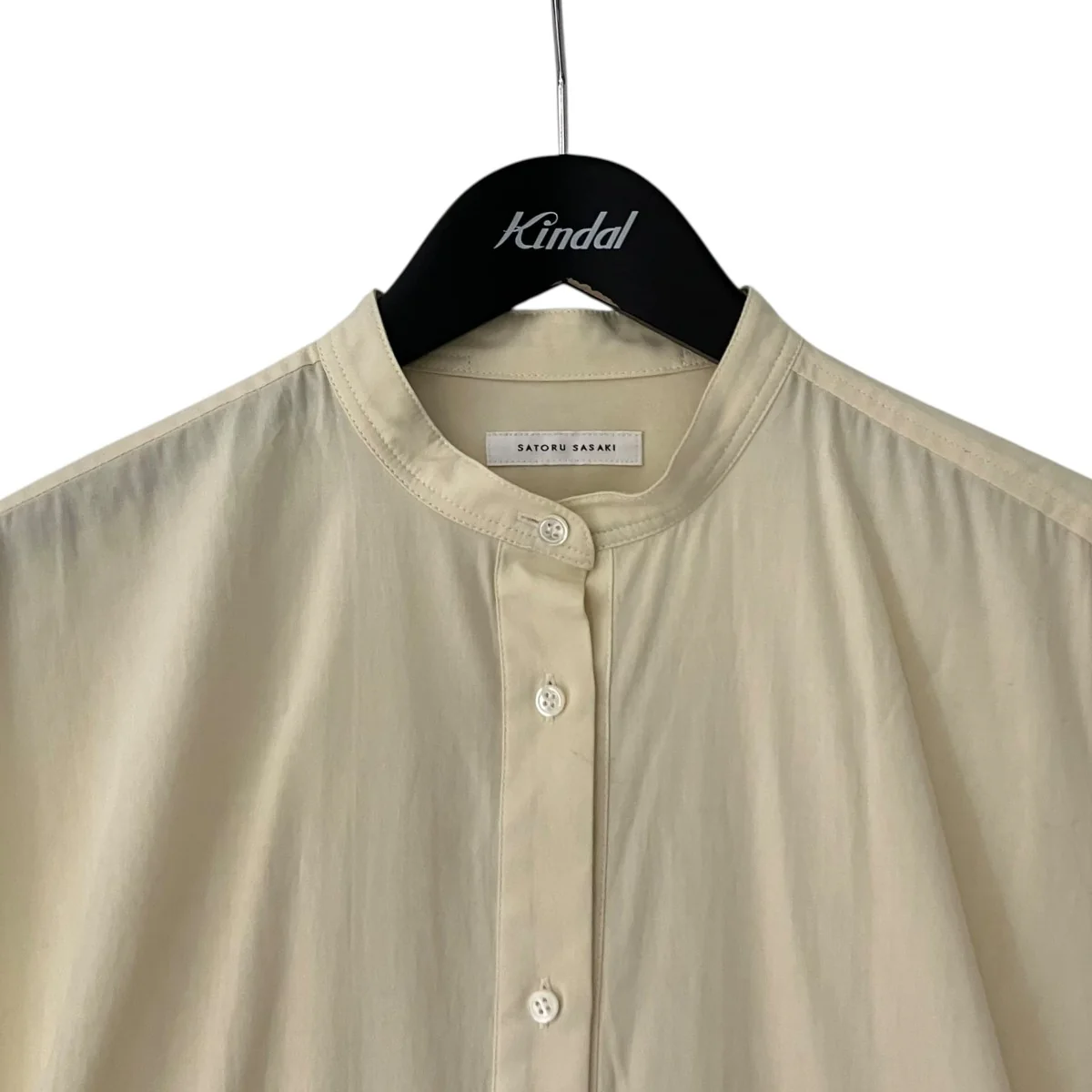WRAP DRESS SHIRT COTTONノースリーブワンピースSS24-DR01-104 - Image 3