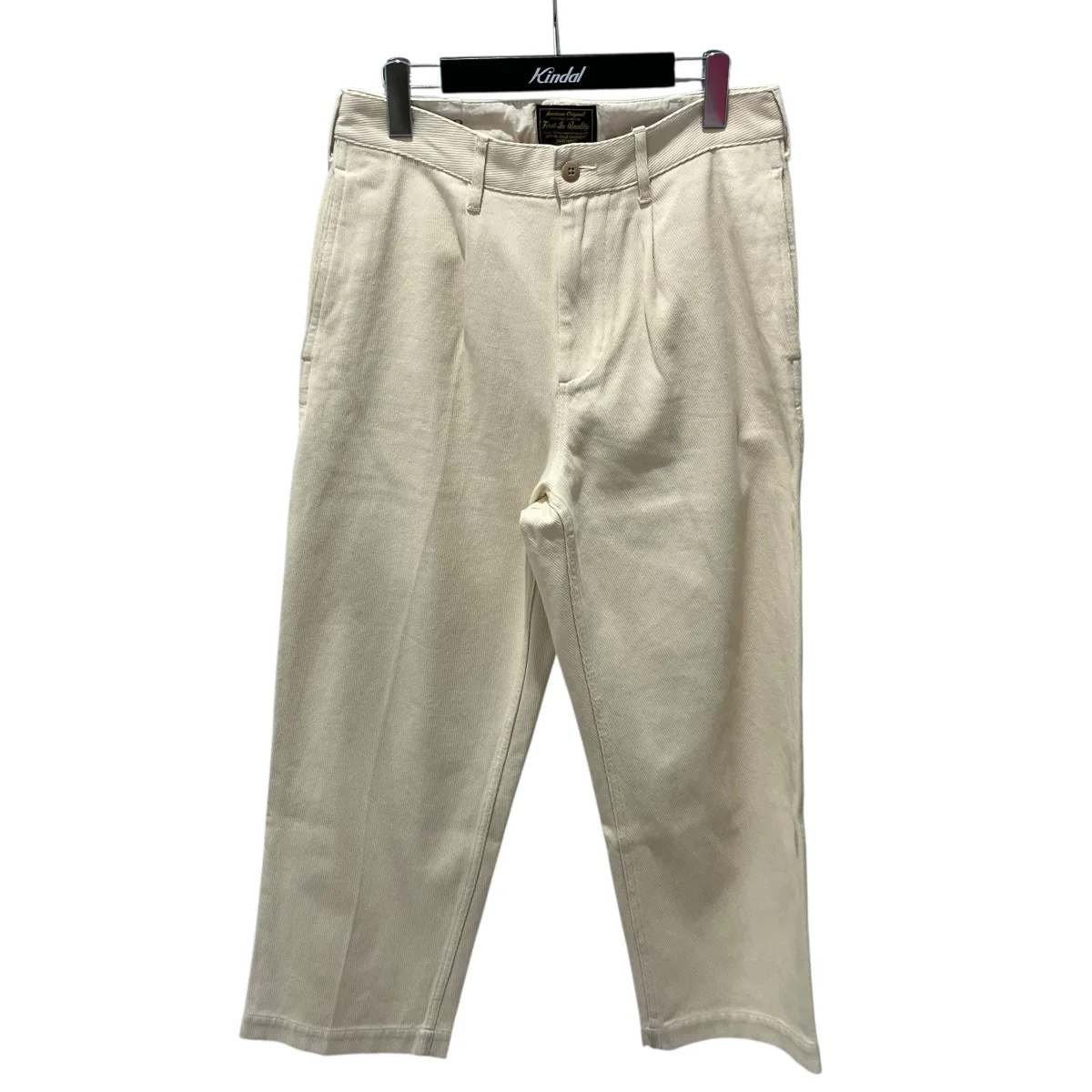 782-6110001 KERSEY TROUSERS/カルゼ パンツ