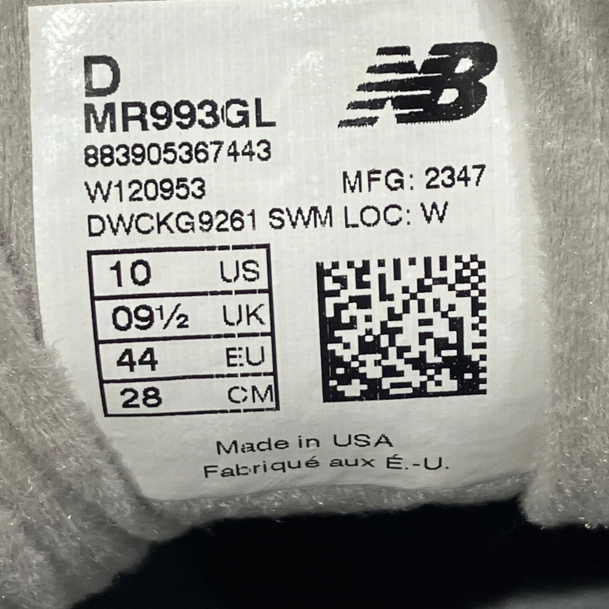 MR993GLスニーカー - Image 7
