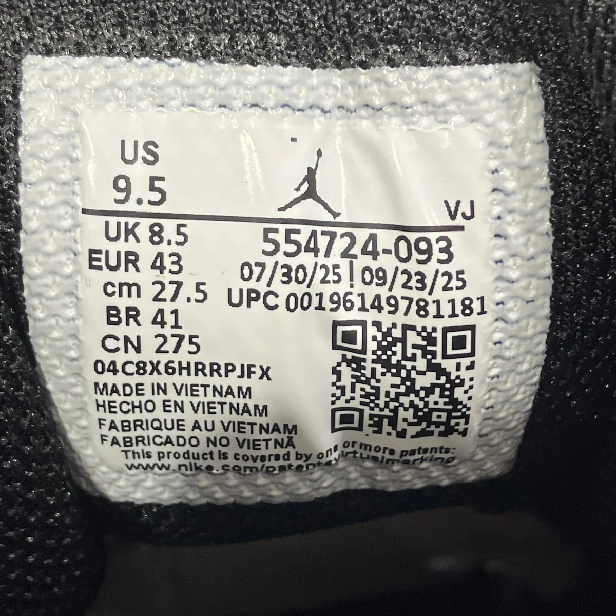 AIR JORDAN 1 MIDスニーカー554724-093 - Image 7