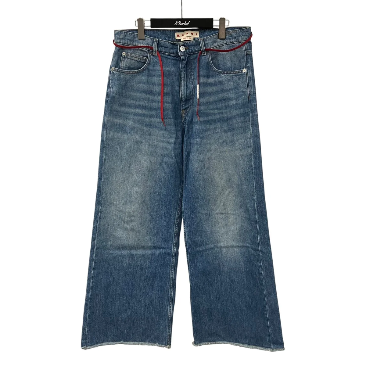 24SSPUJU0019S0 WIDE FLARE DENIMデニムパンツ