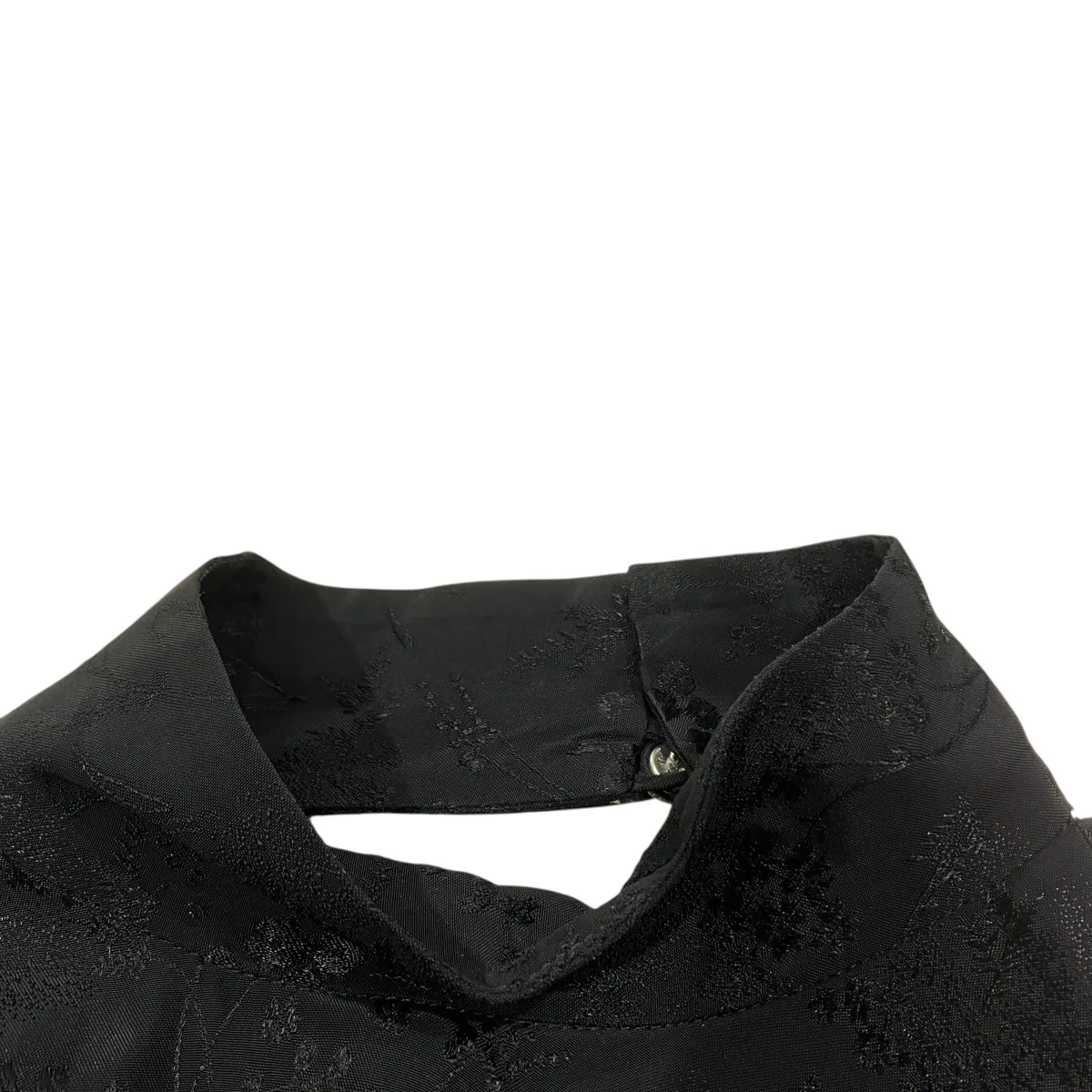 Floral Jacquard High Neck Blouse長袖ブラウスMM24FW-SH511 - Image 6