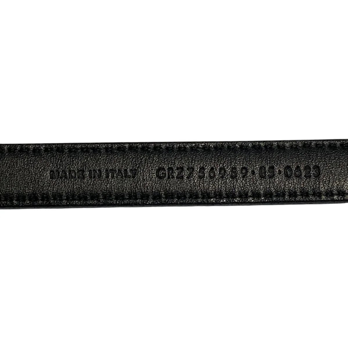 オーバルバックルレザーベルト756959 - Image 4