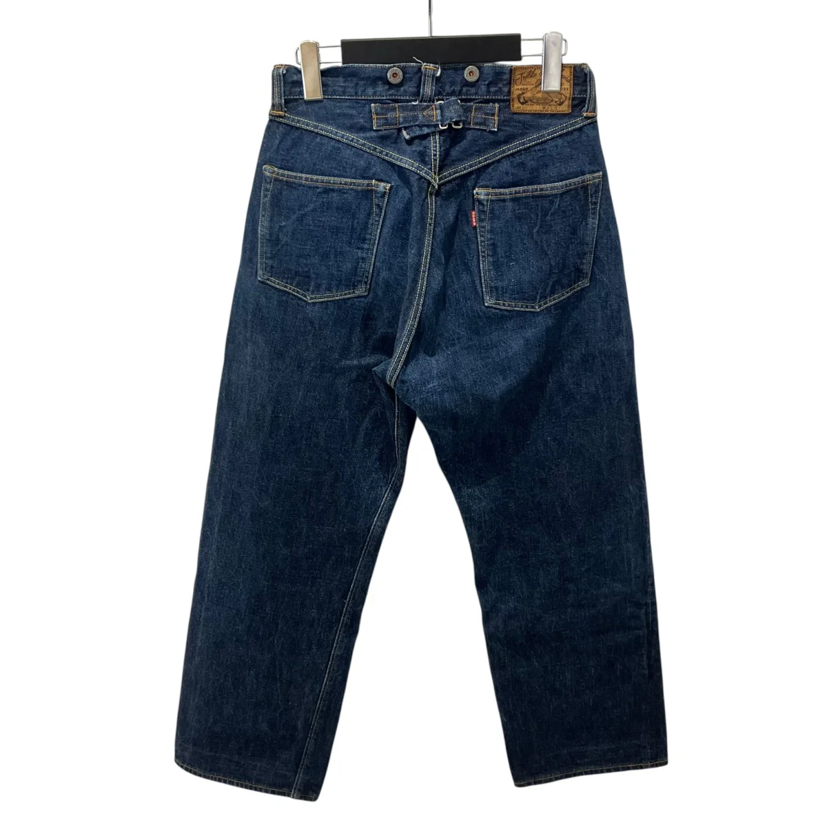 シンチバックデニムデニムパンツ - Image 2