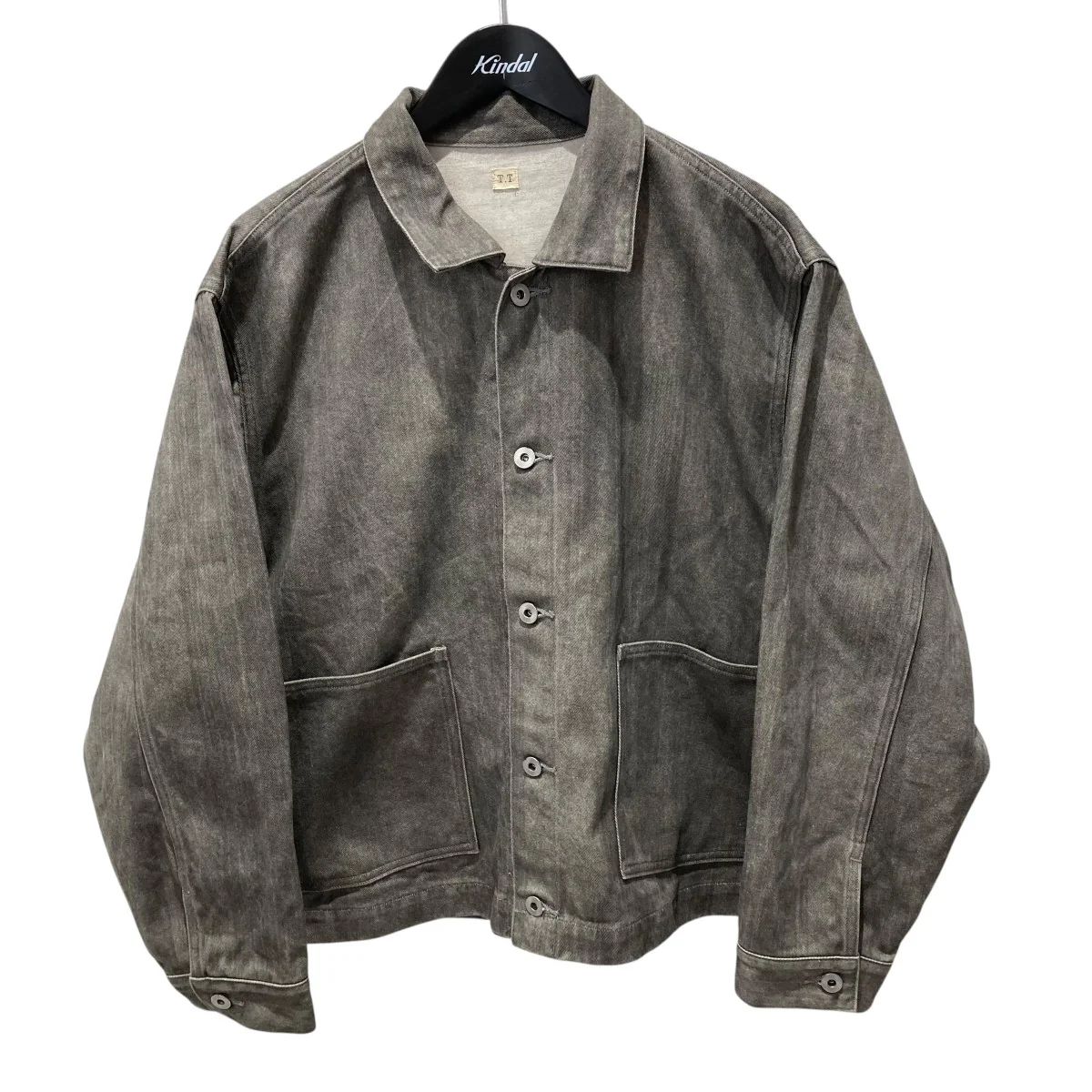 25AWCOVERALL JACKET HAND DRAWN SUMIカバーオールLot.303