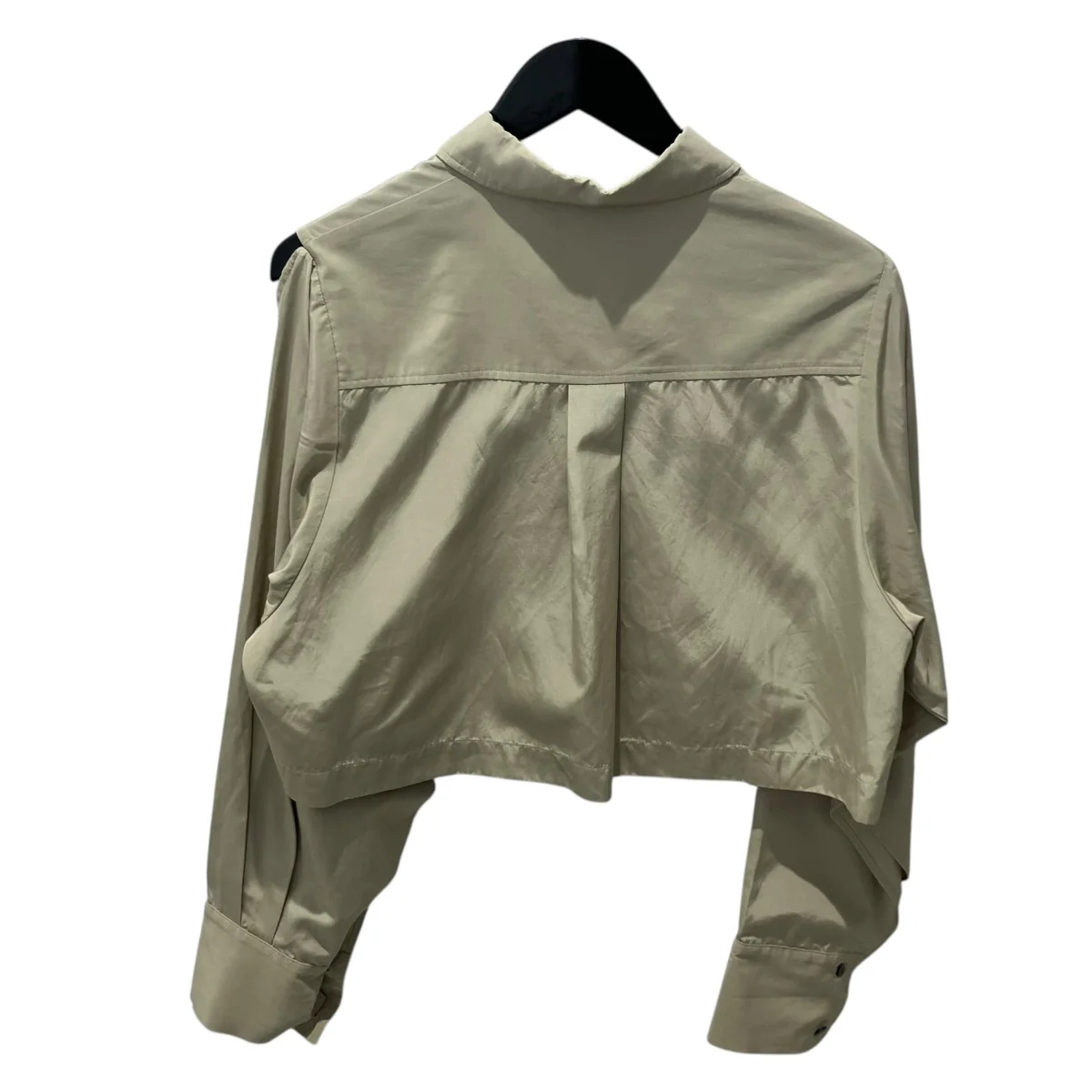24SSSlit Sleeves Cropped Shirt長袖シャツ26S63203 - Image 2