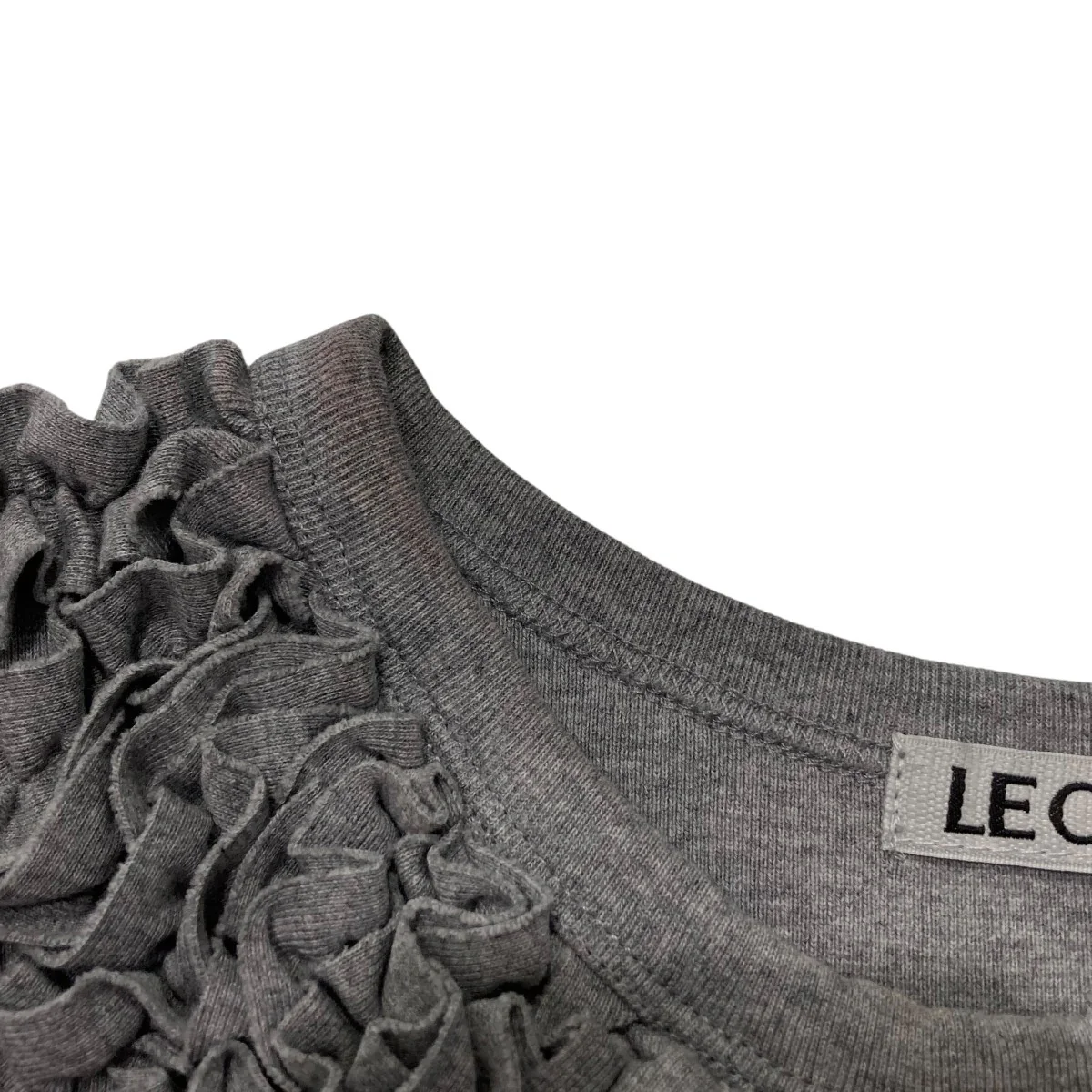 26SSFrill Detail Jersey Topカーディガン28S62307 - Image 7