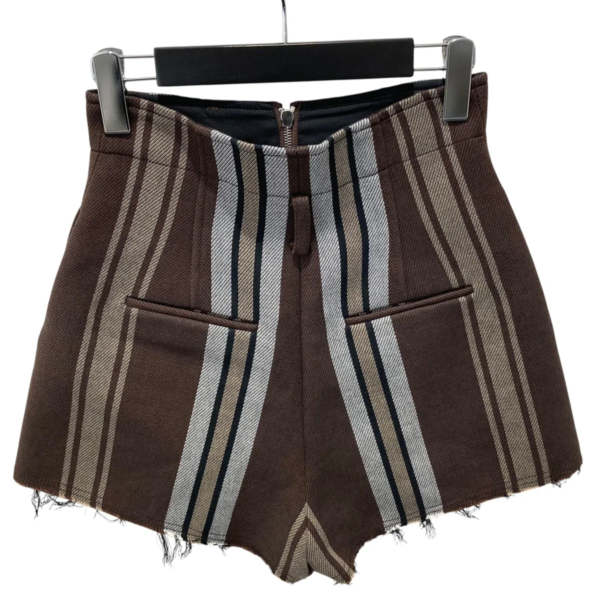 ストライプカットオフショーツショートパンツPA034-1083 - Image 2