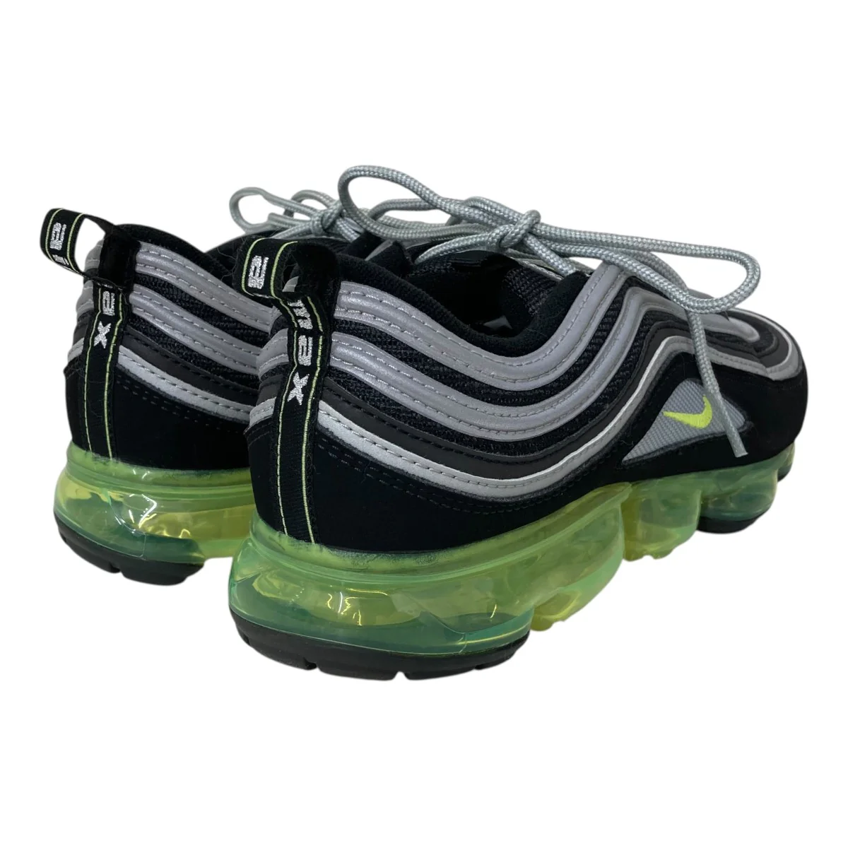 Air Vapormax ’97 Black Volt-Metallic Silverヴェイパーマックス スニーカーAJ7291-001 - Image 2