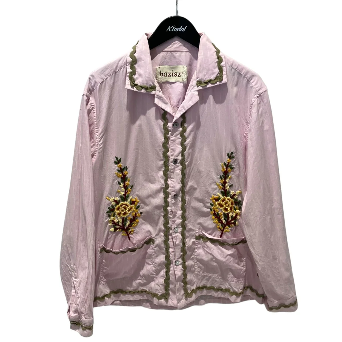24SSZAHR SHIRTストライプシャツBAZISZT24SS-1