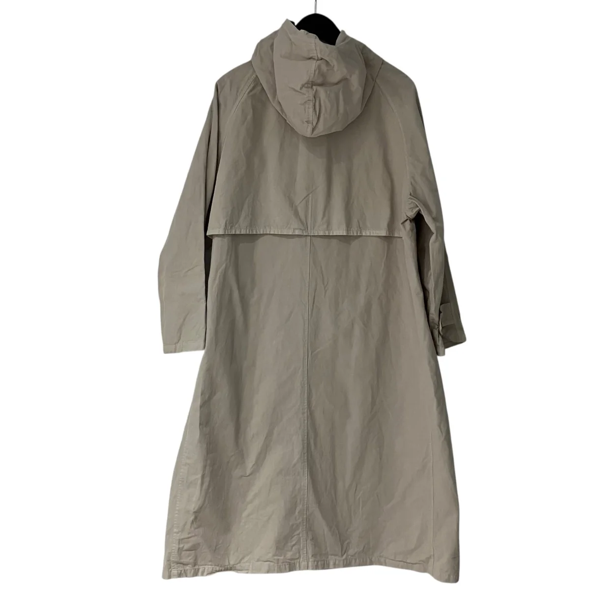 LIGHT WEIGHT COTTON OVERDYE HOODED COATフーデッドコート - Image 2