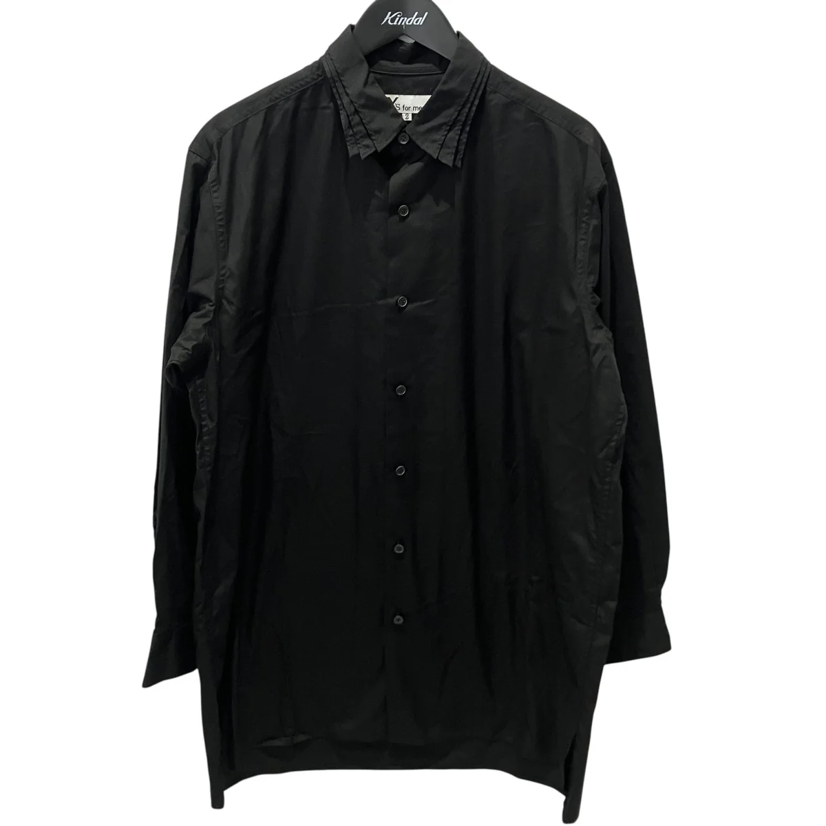 26SSBROAD SHIRT WITH TRIPLE COLLAR長袖シャツMA-B01-001